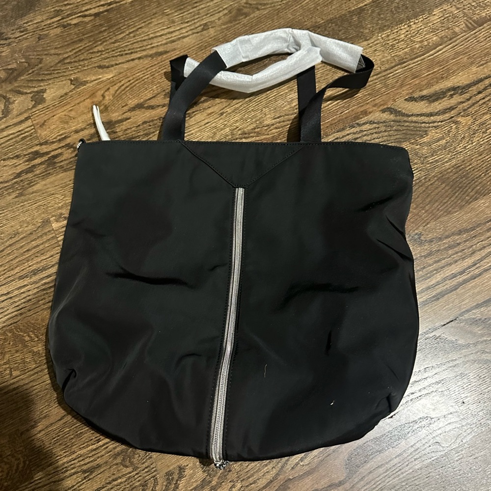 Never Used! Stella & Dot Black Tote Bag with Silver Accents